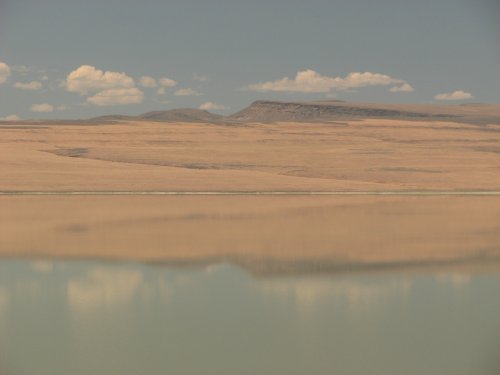 Reflection in Abert Lake
